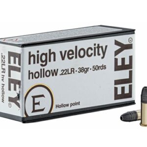 BALAS ELEY HOLLOW CAL 22 LR HP 38 GR